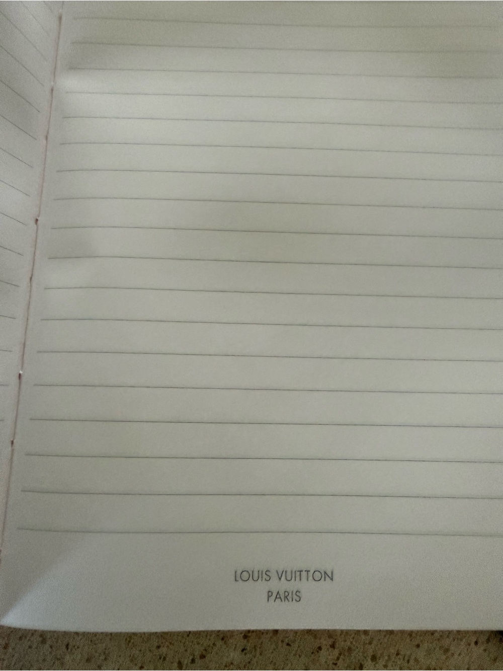 Louis Vuitton Coral Pink Monogram Notebook with Black Band - Picture 4 of 4